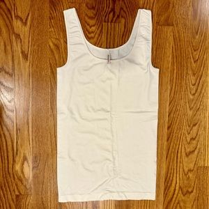 NWOT - Skinnytees Shapewear Tank Top - Light Cream